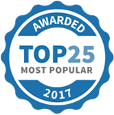 Top 25 Most Popular Tutors badge for 2017
